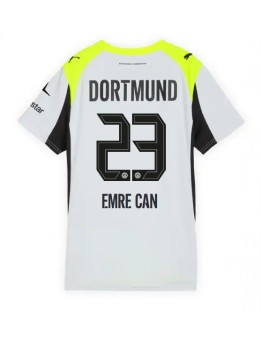 Billige Borussia Dortmund Emre Can #23 Bortedrakt Dame 2025-26 Kortermet